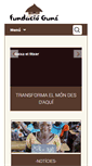 Mobile Screenshot of fundaciogune.org